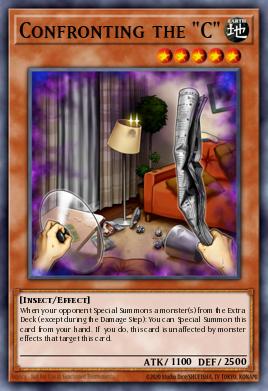 Confronting the "C" Yu-Gi-Oh card