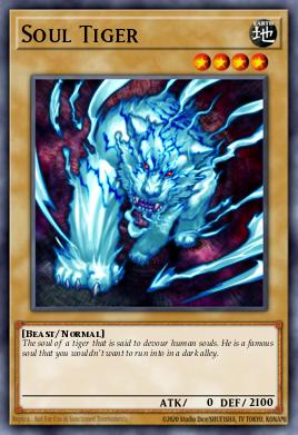 Soul Tiger Yu-Gi-Oh card