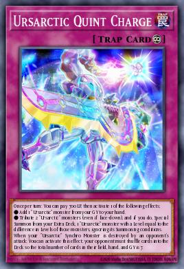 Ursarctic Quint Charge Yu-Gi-Oh card
