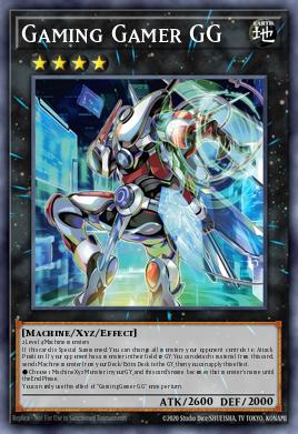 Gaming Gamer GG Yu-Gi-Oh card