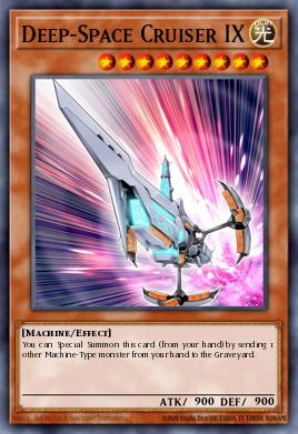 Deep-Space Cruiser IX Yu-Gi-Oh card