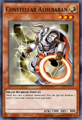Constellar Aldebaran Yu-Gi-Oh card
