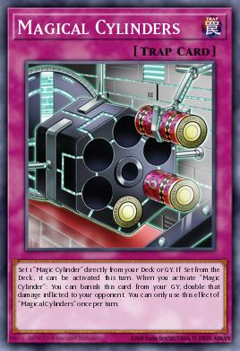 Magical Cylinders Yu-Gi-Oh card