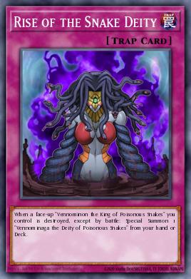 Rise of the Snake Deity Yu-Gi-Oh card