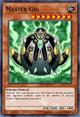 Master Gig Yu-Gi-Oh card