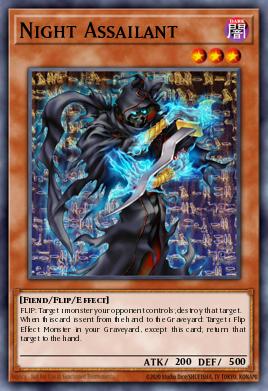 Night Assailant Yu-Gi-Oh card