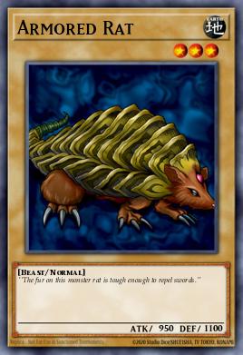 Armored Rat Yu-Gi-Oh card
