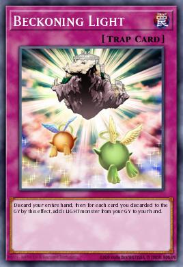 Beckoning Light Yu-Gi-Oh card