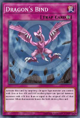 Dragon's Bind Yu-Gi-Oh card