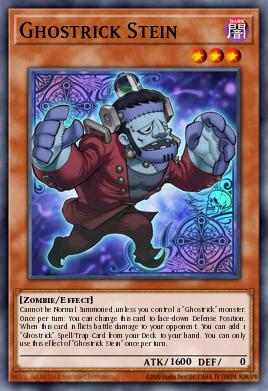 Ghostrick Stein Yu-Gi-Oh card