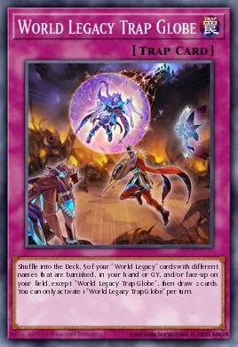 World Legacy Trap Globe Yu-Gi-Oh card