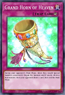 Grand Horn of Heaven Yu-Gi-Oh card
