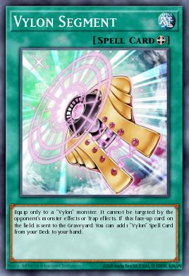Vylon Segment Yu-Gi-Oh card