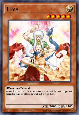 Teva Yu-Gi-Oh card