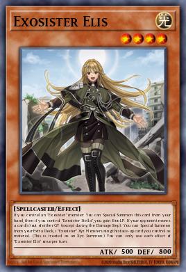 Exosister Elis Yu-Gi-Oh card