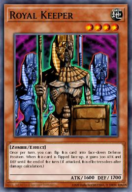 Royal Keeper Yu-Gi-Oh card