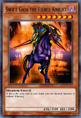 Gaia The Fierce Knight Yu-Gi-Oh archetype