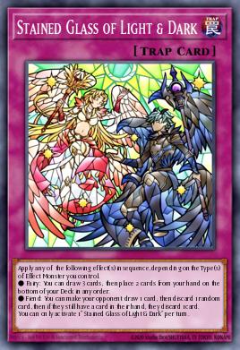 Stained Glass of Light & Dark Yu-Gi-Oh card
