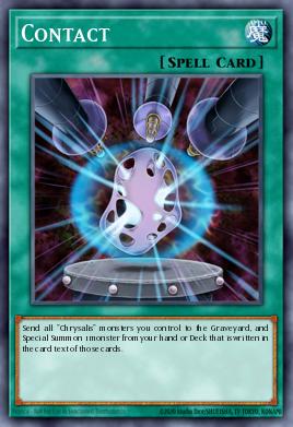 Contact Yu-Gi-Oh card