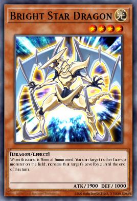 Bright Star Dragon Yu-Gi-Oh card