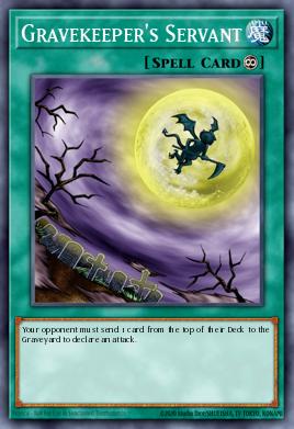 Gravekeeper's Servant Yu-Gi-Oh card