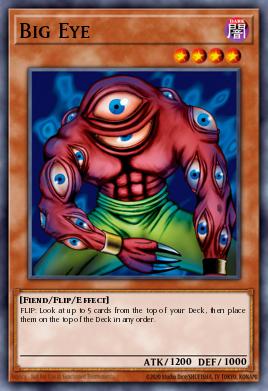 Big Eye Yu-Gi-Oh card