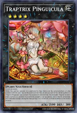 Traptrix Pinguicula Yu-Gi-Oh card