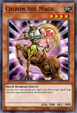 Chiron the Mage Yu-Gi-Oh card