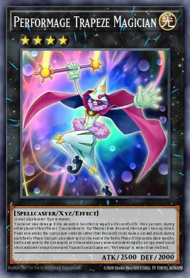 Performage Trapeze Magician Yu-Gi-Oh card