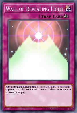 Wall of Revealing Light Yu-Gi-Oh card