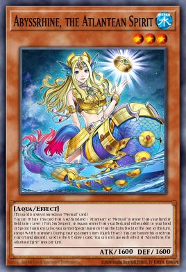 Abyssrhine, the Atlantean Spirit Yu-Gi-Oh card