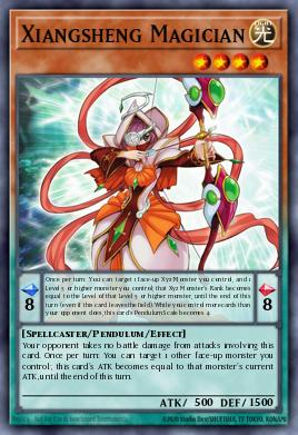 Xiangsheng Magician Yu-Gi-Oh card