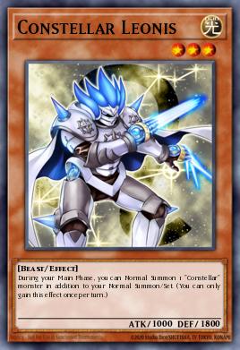 Constellar Leonis Yu-Gi-Oh card