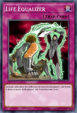 Life Equalizer Yu-Gi-Oh card