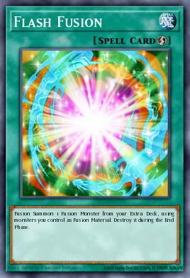 Flash Fusion Yu-Gi-Oh card