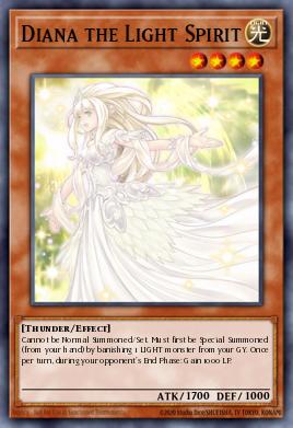 Diana the Light Spirit Yu-Gi-Oh card