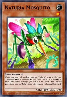Naturia Mosquito Yu-Gi-Oh card