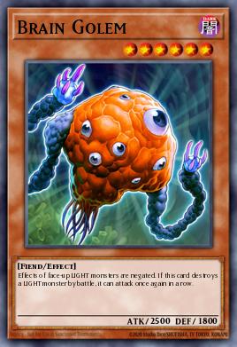 Brain Golem Yu-Gi-Oh card