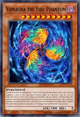 Yomagna the Fire Phantom Yu-Gi-Oh card