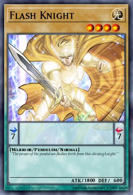 Flash Knight Yu-Gi-Oh card