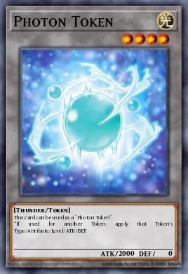 Photon Token Yu-Gi-Oh card