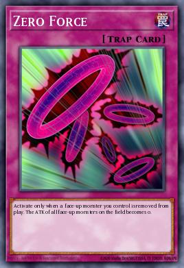 Zero Force Yu-Gi-Oh card
