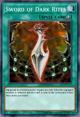 Sword of Dark Rites Yu-Gi-Oh card
