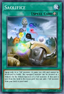 Saqlifice Yu-Gi-Oh card
