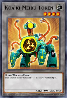 Koa'ki Meiru Token Yu-Gi-Oh card