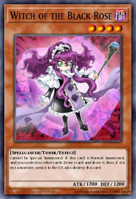 Witch of the Black Rose Yu-Gi-Oh card