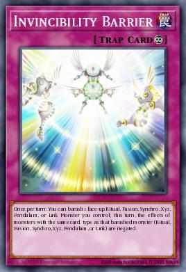 Invincibility Barrier Yu-Gi-Oh card