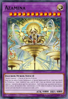 Azamina Yu-Gi-Oh card