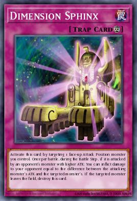 Dimension Sphinx Yu-Gi-Oh card
