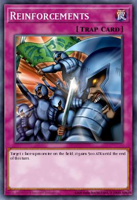 Reinforcements Yu-Gi-Oh card